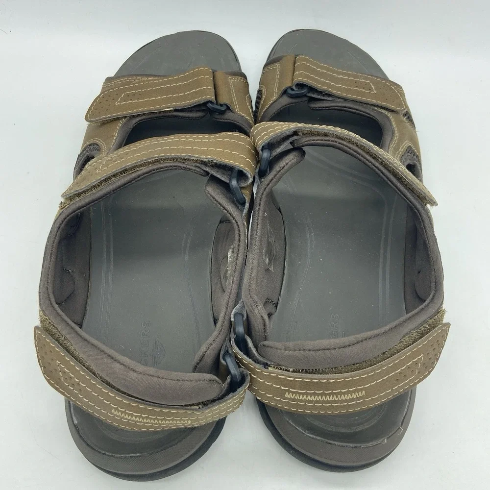 Dockers Men's 11M Dark Tan Newpage Sport Sandals Comfort Outdoor Casual Gorpcore